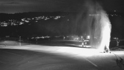 Horní část sjezdovky skiareálu Hlubočky