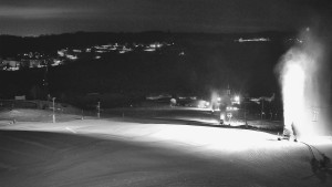 Skiareál Hlubočky - Horní část sjezdovky skiareálu Hlubočky - 16.2.2026 v 00:30 Skiareál Hlubočky - Horní část sjezdovky skiareálu Hlubočky - 16.2.2026 v 00:30