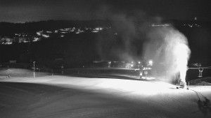 Skiareál Hlubočky - Horní část sjezdovky skiareálu Hlubočky - 16.2.2026 v 01:10 Skiareál Hlubočky - Horní část sjezdovky skiareálu Hlubočky - 16.2.2026 v 01:10