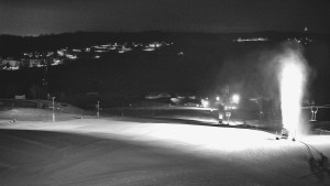 Skiareál Hlubočky - Horní část sjezdovky skiareálu Hlubočky - 16.2.2026 v 01:25 Skiareál Hlubočky - Horní část sjezdovky skiareálu Hlubočky - 16.2.2026 v 01:25