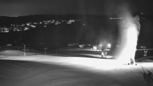 Skiareál Hlubočky - Horní část sjezdovky skiareálu Hlubočky - 16.2.2026 v 01:30 Skiareál Hlubočky - Horní část sjezdovky skiareálu Hlubočky - 16.2.2026 v 01:30