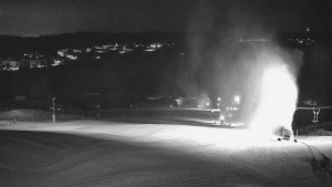 Skiareál Hlubočky - Horní část sjezdovky skiareálu Hlubočky - 16.2.2026 v 01:40 Skiareál Hlubočky - Horní část sjezdovky skiareálu Hlubočky - 16.2.2026 v 01:40