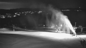 Skiareál Hlubočky - Horní část sjezdovky skiareálu Hlubočky - 16.2.2026 v 02:05 Skiareál Hlubočky - Horní část sjezdovky skiareálu Hlubočky - 16.2.2026 v 02:05