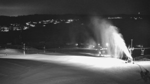 Skiareál Hlubočky - Horní část sjezdovky skiareálu Hlubočky - 16.2.2026 v 02:30 Skiareál Hlubočky - Horní část sjezdovky skiareálu Hlubočky - 16.2.2026 v 02:30