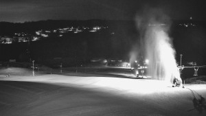 Skiareál Hlubočky - Horní část sjezdovky skiareálu Hlubočky - 16.2.2026 v 02:45 Skiareál Hlubočky - Horní část sjezdovky skiareálu Hlubočky - 16.2.2026 v 02:45