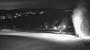 Skiareál Hlubočky - Horní část sjezdovky skiareálu Hlubočky - 16.2.2026 v 02:50 Skiareál Hlubočky - Horní část sjezdovky skiareálu Hlubočky - 16.2.2026 v 02:50