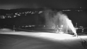 Skiareál Hlubočky - Horní část sjezdovky skiareálu Hlubočky - 16.2.2026 v 04:10 Skiareál Hlubočky - Horní část sjezdovky skiareálu Hlubočky - 16.2.2026 v 04:10