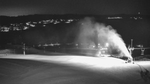 Skiareál Hlubočky - Horní část sjezdovky skiareálu Hlubočky - 16.2.2026 v 04:30 Skiareál Hlubočky - Horní část sjezdovky skiareálu Hlubočky - 16.2.2026 v 04:30