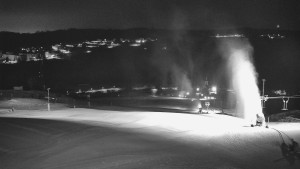 Skiareál Hlubočky - Horní část sjezdovky skiareálu Hlubočky - 16.2.2026 v 05:15 Skiareál Hlubočky - Horní část sjezdovky skiareálu Hlubočky - 16.2.2026 v 05:15