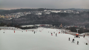 Skiareál Hlubočky - Horní část sjezdovky skiareálu Hlubočky - 16.2.2026 v 13:20 Skiareál Hlubočky - Horní část sjezdovky skiareálu Hlubočky - 16.2.2026 v 13:20