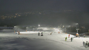 Skiareál Hlubočky - Horní část sjezdovky skiareálu Hlubočky - 16.2.2026 v 17:50 Skiareál Hlubočky - Horní část sjezdovky skiareálu Hlubočky - 16.2.2026 v 17:50