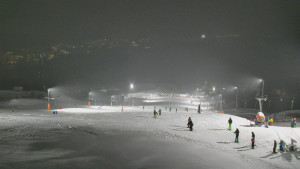 Skiareál Hlubočky - Horní část sjezdovky skiareálu Hlubočky - 16.2.2026 v 18:35 Skiareál Hlubočky - Horní část sjezdovky skiareálu Hlubočky - 16.2.2026 v 18:35