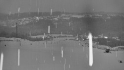 Horní část sjezdovky skiareálu Hlubočky