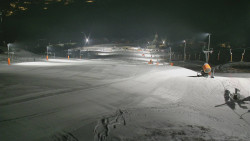 Horní část sjezdovky skiareálu Hlubočky