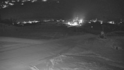 Horní část sjezdovky skiareálu Hlubočky