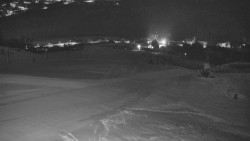 Horní část sjezdovky skiareálu Hlubočky