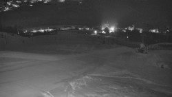 Horní část sjezdovky skiareálu Hlubočky