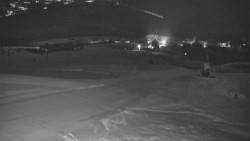 Horní část sjezdovky skiareálu Hlubočky