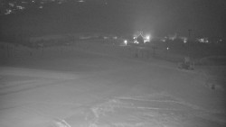 Horní část sjezdovky skiareálu Hlubočky