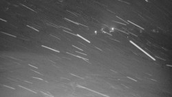 Horní část sjezdovky skiareálu Hlubočky