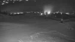 Horní část sjezdovky skiareálu Hlubočky