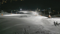 Horní část sjezdovky skiareálu Hlubočky