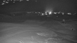 Horní část sjezdovky skiareálu Hlubočky