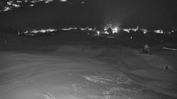 Horní část sjezdovky skiareálu Hlubočky