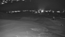 Horní část sjezdovky skiareálu Hlubočky