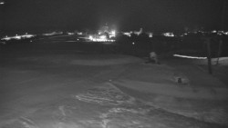 Horní část sjezdovky skiareálu Hlubočky