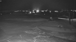 Horní část sjezdovky skiareálu Hlubočky