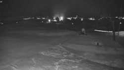 Horní část sjezdovky skiareálu Hlubočky