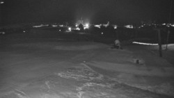 Horní část sjezdovky skiareálu Hlubočky