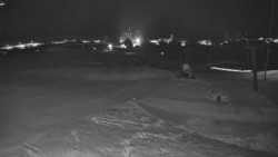 Horní část sjezdovky skiareálu Hlubočky