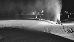 Skiareál Hlubočky - Horní část sjezdovky skiareálu Hlubočky - 21.2.2026 v 00:20 Skiareál Hlubočky - Horní část sjezdovky skiareálu Hlubočky - 21.2.2026 v 00:20