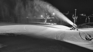 Skiareál Hlubočky - Horní část sjezdovky skiareálu Hlubočky - 21.2.2026 v 00:40 Skiareál Hlubočky - Horní část sjezdovky skiareálu Hlubočky - 21.2.2026 v 00:40