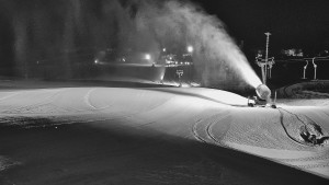 Skiareál Hlubočky - Horní část sjezdovky skiareálu Hlubočky - 21.2.2026 v 00:45 Skiareál Hlubočky - Horní část sjezdovky skiareálu Hlubočky - 21.2.2026 v 00:45