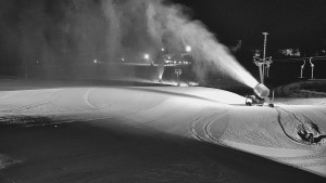 Skiareál Hlubočky - Horní část sjezdovky skiareálu Hlubočky - 21.2.2026 v 01:05 Skiareál Hlubočky - Horní část sjezdovky skiareálu Hlubočky - 21.2.2026 v 01:05