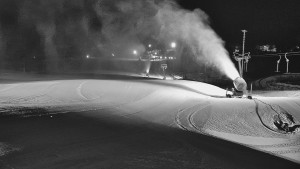 Skiareál Hlubočky - Horní část sjezdovky skiareálu Hlubočky - 21.2.2026 v 01:15 Skiareál Hlubočky - Horní část sjezdovky skiareálu Hlubočky - 21.2.2026 v 01:15