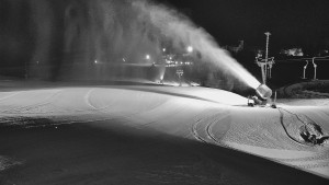 Skiareál Hlubočky - Horní část sjezdovky skiareálu Hlubočky - 21.2.2026 v 02:30 Skiareál Hlubočky - Horní část sjezdovky skiareálu Hlubočky - 21.2.2026 v 02:30