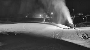 Skiareál Hlubočky - Horní část sjezdovky skiareálu Hlubočky - 21.2.2026 v 02:50 Skiareál Hlubočky - Horní část sjezdovky skiareálu Hlubočky - 21.2.2026 v 02:50