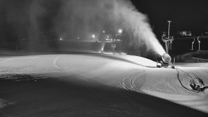 Skiareál Hlubočky - Horní část sjezdovky skiareálu Hlubočky - 21.2.2026 v 03:20 Skiareál Hlubočky - Horní část sjezdovky skiareálu Hlubočky - 21.2.2026 v 03:20