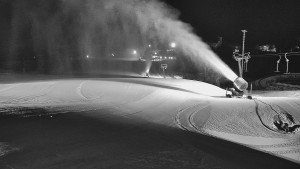 Skiareál Hlubočky - Horní část sjezdovky skiareálu Hlubočky - 21.2.2026 v 03:25 Skiareál Hlubočky - Horní část sjezdovky skiareálu Hlubočky - 21.2.2026 v 03:25