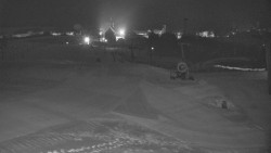 Horní část sjezdovky skiareálu Hlubočky