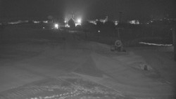 Horní část sjezdovky skiareálu Hlubočky