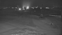 Horní část sjezdovky skiareálu Hlubočky