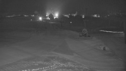 Horní část sjezdovky skiareálu Hlubočky