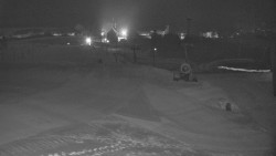 Horní část sjezdovky skiareálu Hlubočky