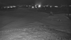 Horní část sjezdovky skiareálu Hlubočky