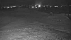 Horní část sjezdovky skiareálu Hlubočky